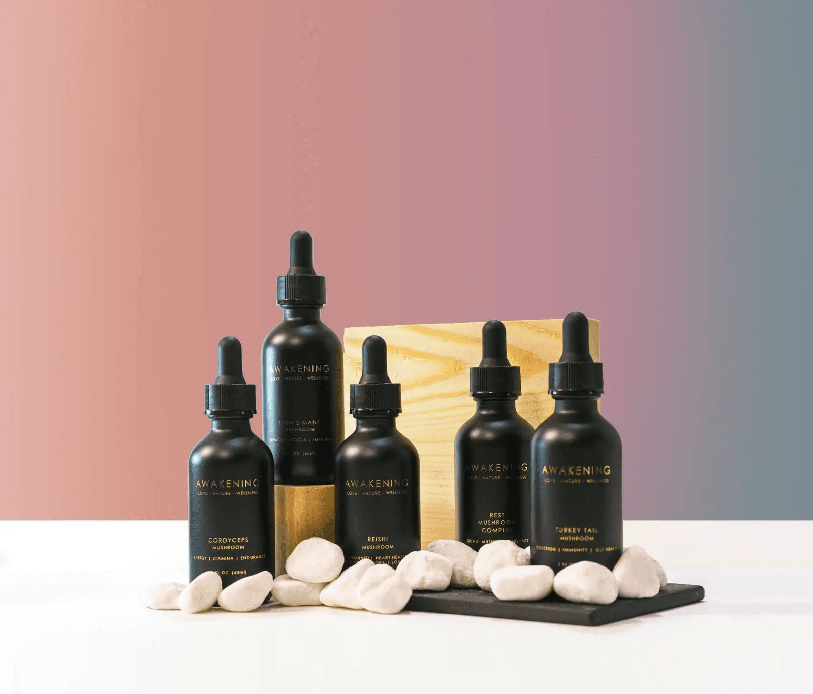 Awakening mushroom supplement collection